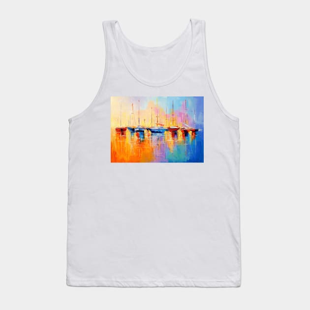 Boats Tank Top by OLHADARCHUKART